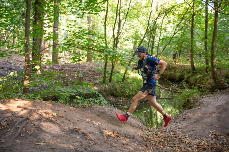 Trailrun door het bos